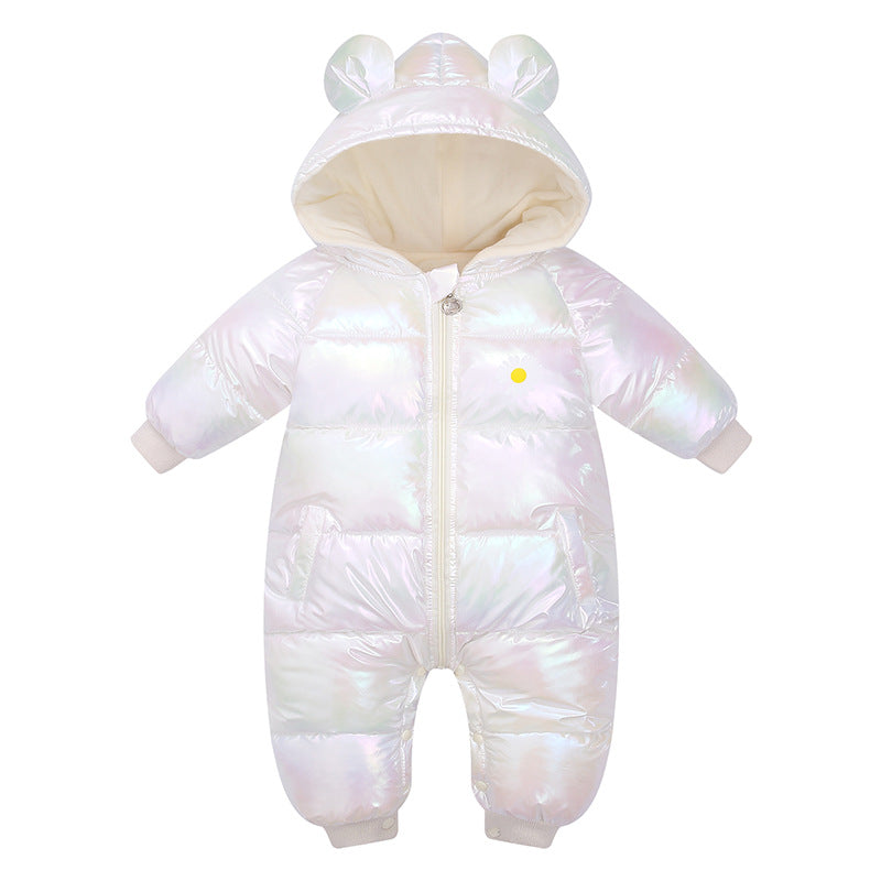 Baby jumpsuit for fall/winter baby crawling clothes for children