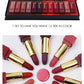 New set 12 color square tube sexy red lipstick