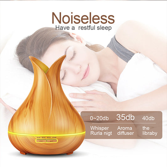 Petal wood remote aromatherapy machine