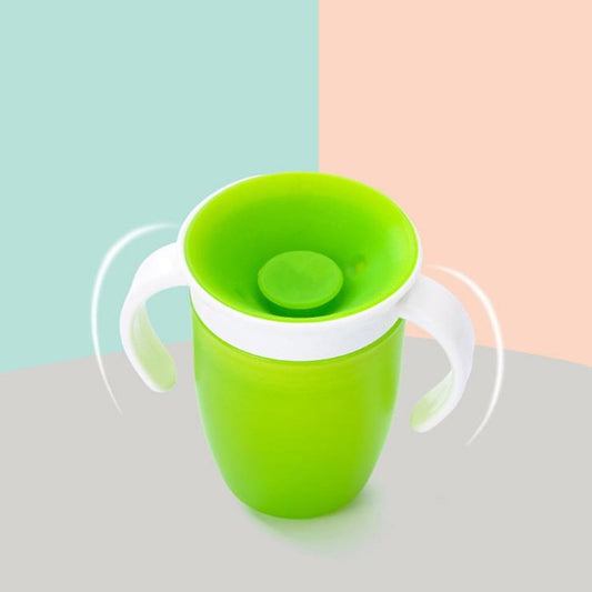 Children's silicone 360 leakproof baby infant child drinking cup