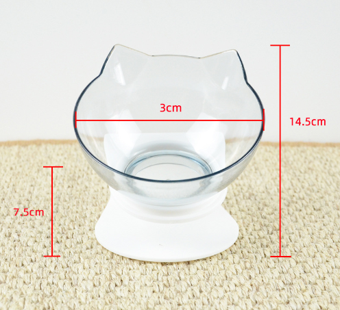 Explosive Cat dog protection spine double bowl