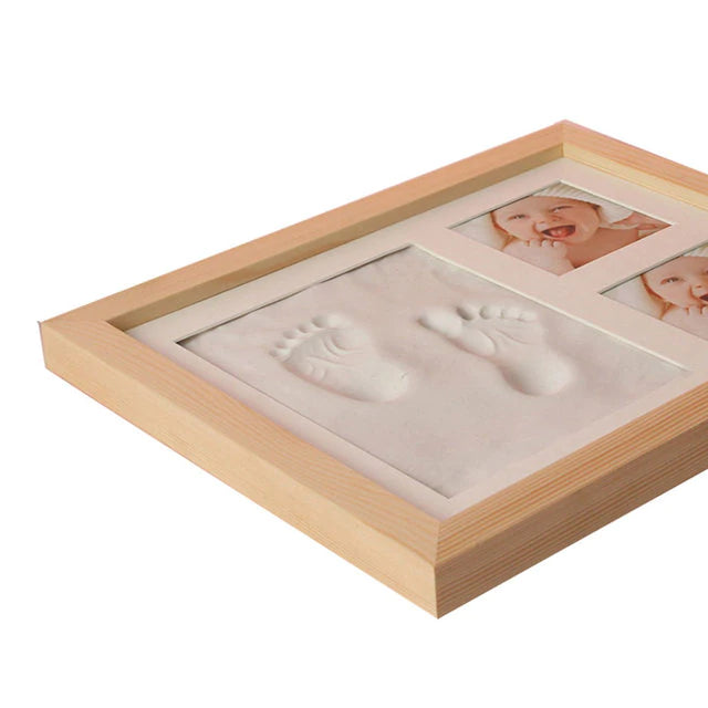 Unique Wooden handprint set photo frame