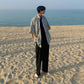 NTZOZ Men’s Korean summer snake print shirt blouse