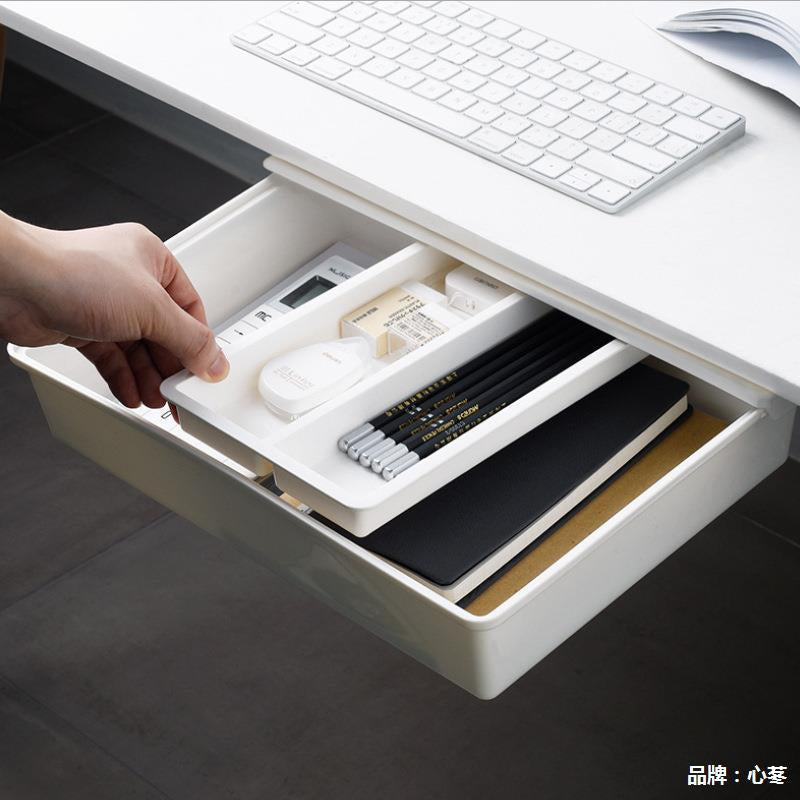 Under the desk storage hidden box - office supplies