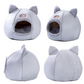 Cat litter kennel removable and washable winter warm enclosed cat villa