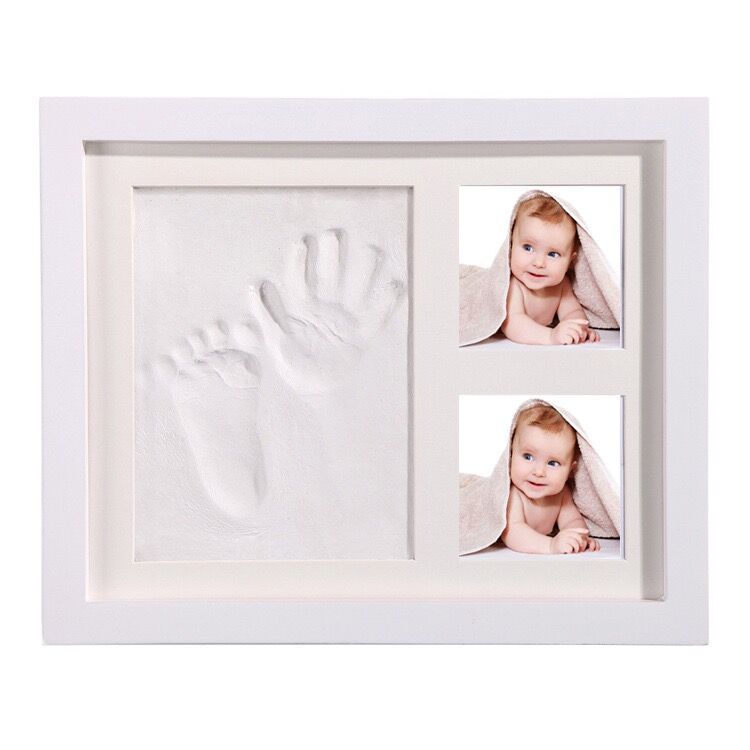 Unique Wooden handprint set photo frame