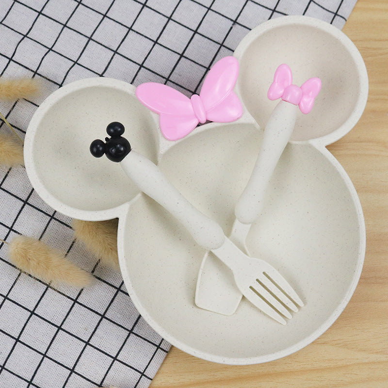 Cartoon Mickey tableware set