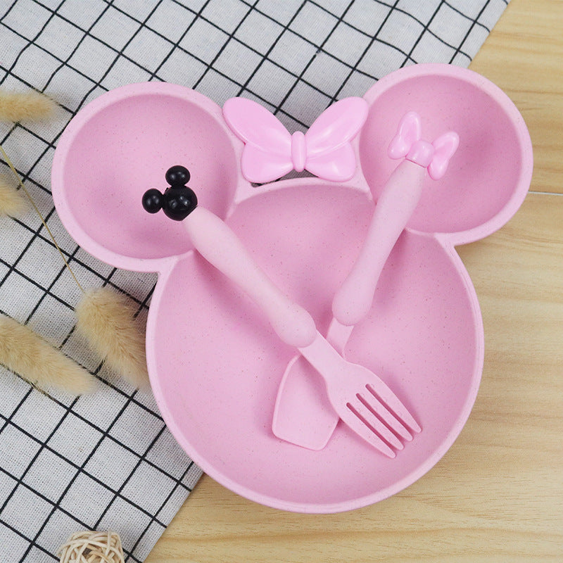 Cartoon Mickey tableware set