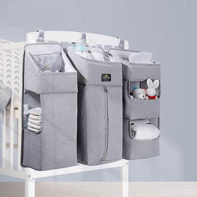 Multifunctional Infant Crib Diaper Waterproof Storage Bag