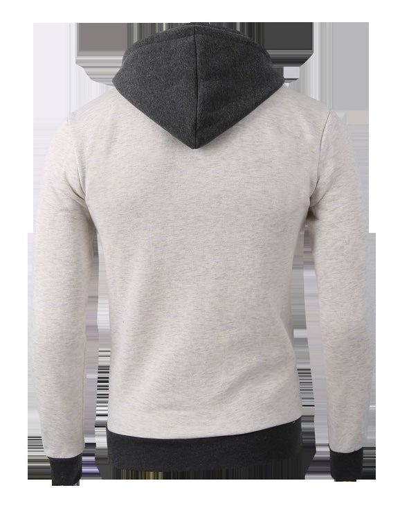 New men’s autumn and winter jacket hooded sweater