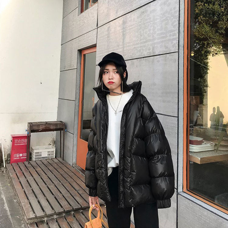Korean Women Winter loose cotton-padded clothes jacket