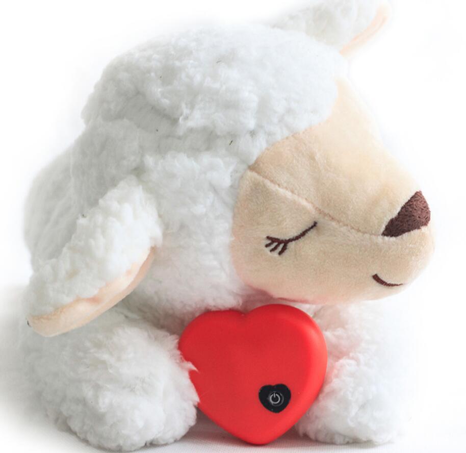 Explosive pet plush heartbeat doll