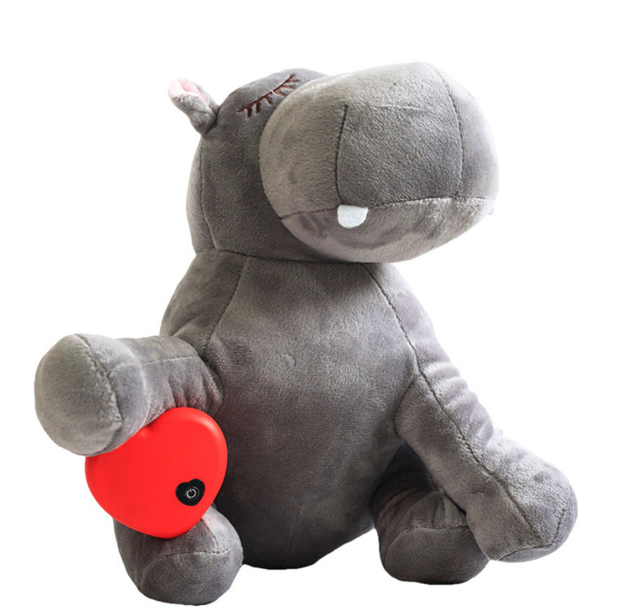 Explosive pet plush heartbeat doll