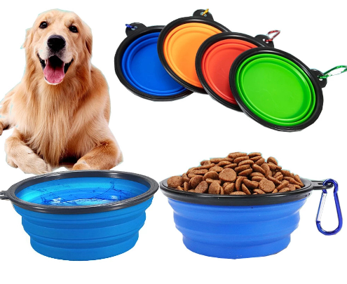 Silicone Large Foldable Pet Bowl