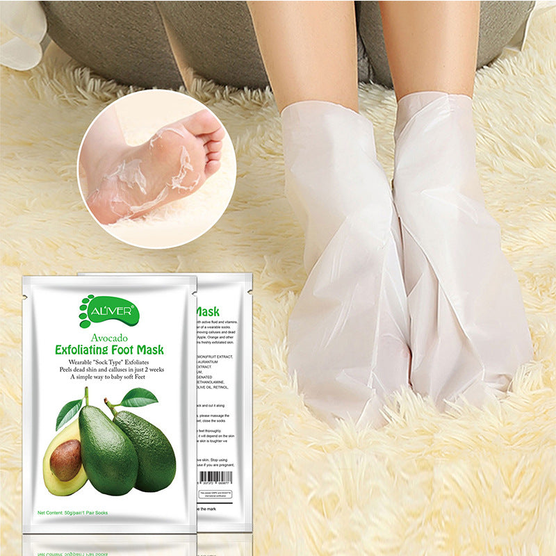 ALIVER dead skin calluses foot mask