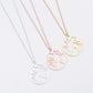 Explosion models Women global map pendant necklace - Watch & Jewelry