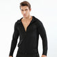 Men’s autumn & winter long zipper hooded sports jacket