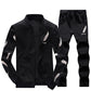 New men’s spring fashion baseball collar casual suit
