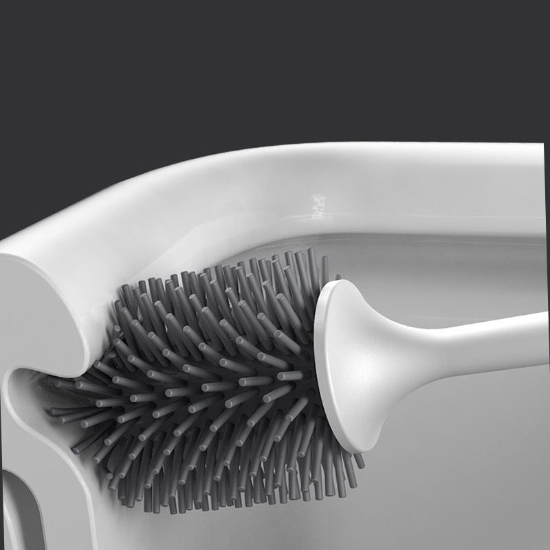 Toilet cleaning brush holder set