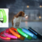 Dog charging LED luminous collar