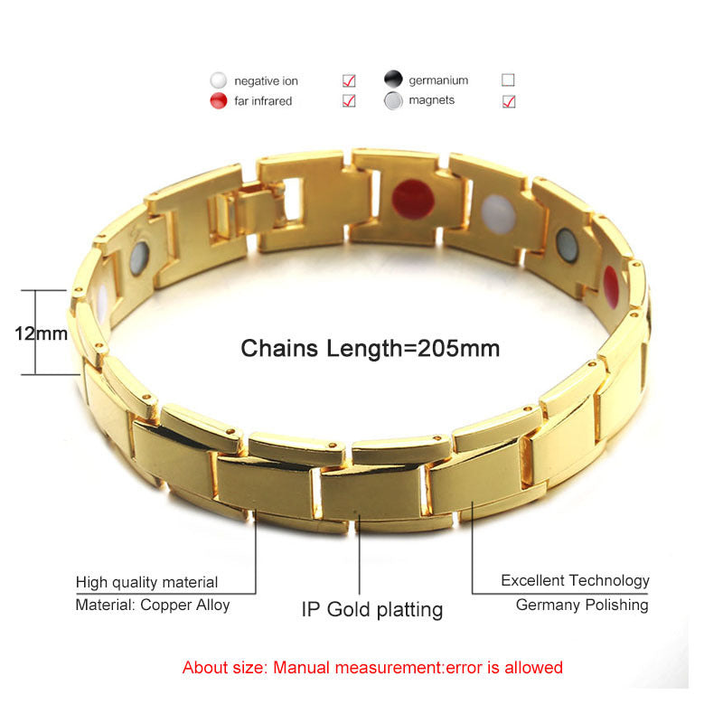 New Fashion Copper Health Bracelet - Watch & Jewelry