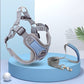 Pet dog reflective anti-breakaway vest type dog leash