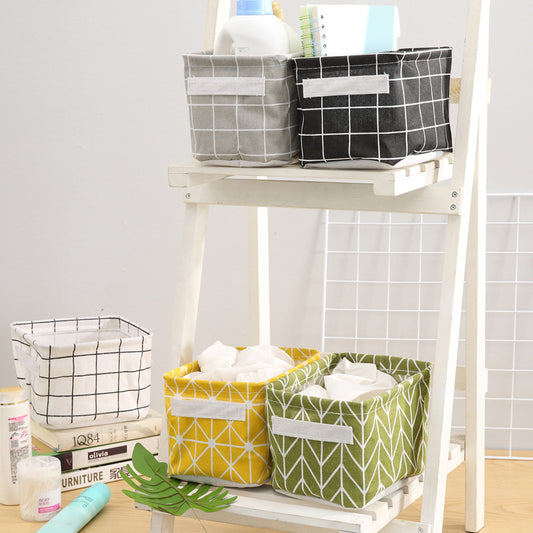 Japanese personality fabric storage basket