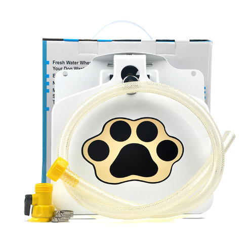 Pet garden foot trampoline automatic water feeder