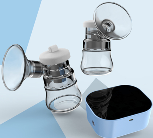 Big suction bilateral electric smart breast pump