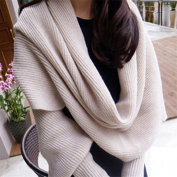 Explosions Korean Women wool scarf shawl