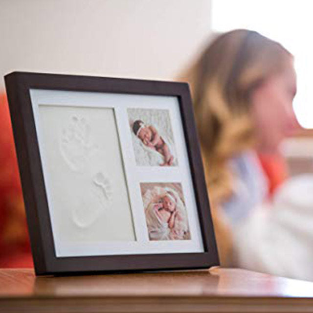 Unique Wooden handprint set photo frame