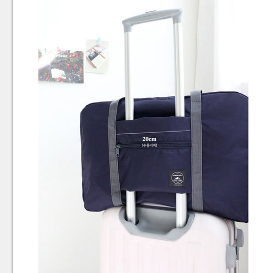 Korean Luggage Nylon Folding Travel Bag