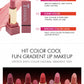 New set 12 color square tube sexy red lipstick