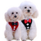 Dog Vest-style Bowknot Evening Dress Chest Strap