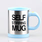 Stainless Steel Automatic Stirring Coffee Cup