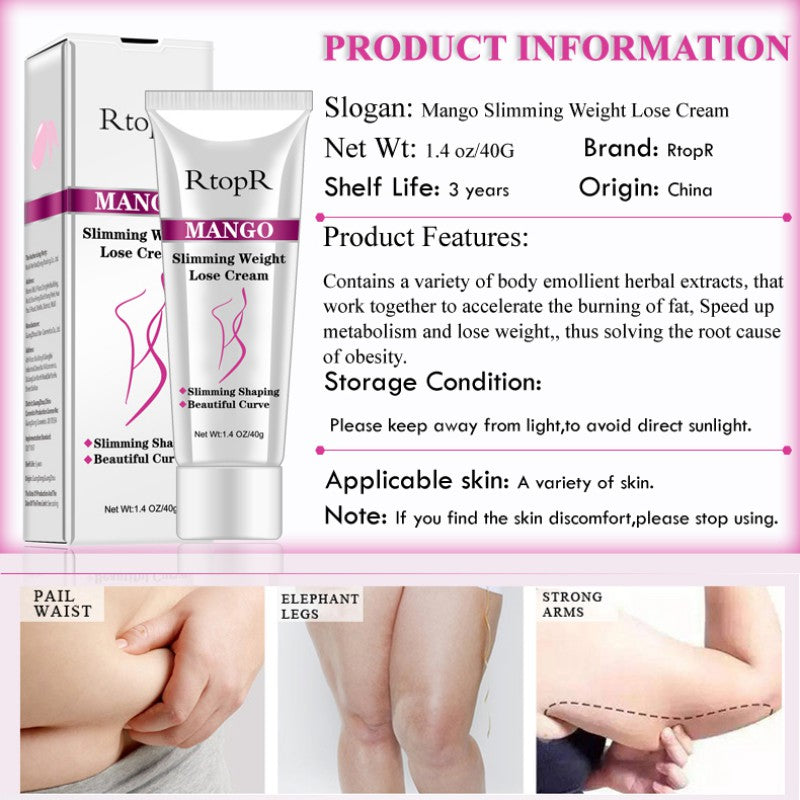 Effective Slimming Weight lose Cream