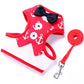 Dog Vest-style Bowknot Evening Dress Chest Strap