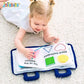 Jollybaby children's early education cloth book quiet
