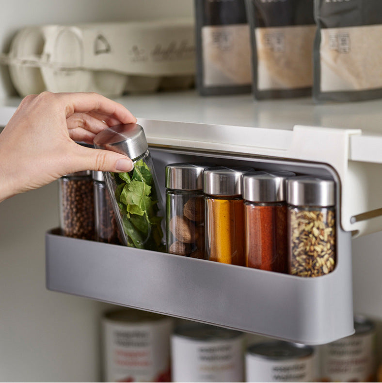 Kitchen Seasoning bottle storage rack