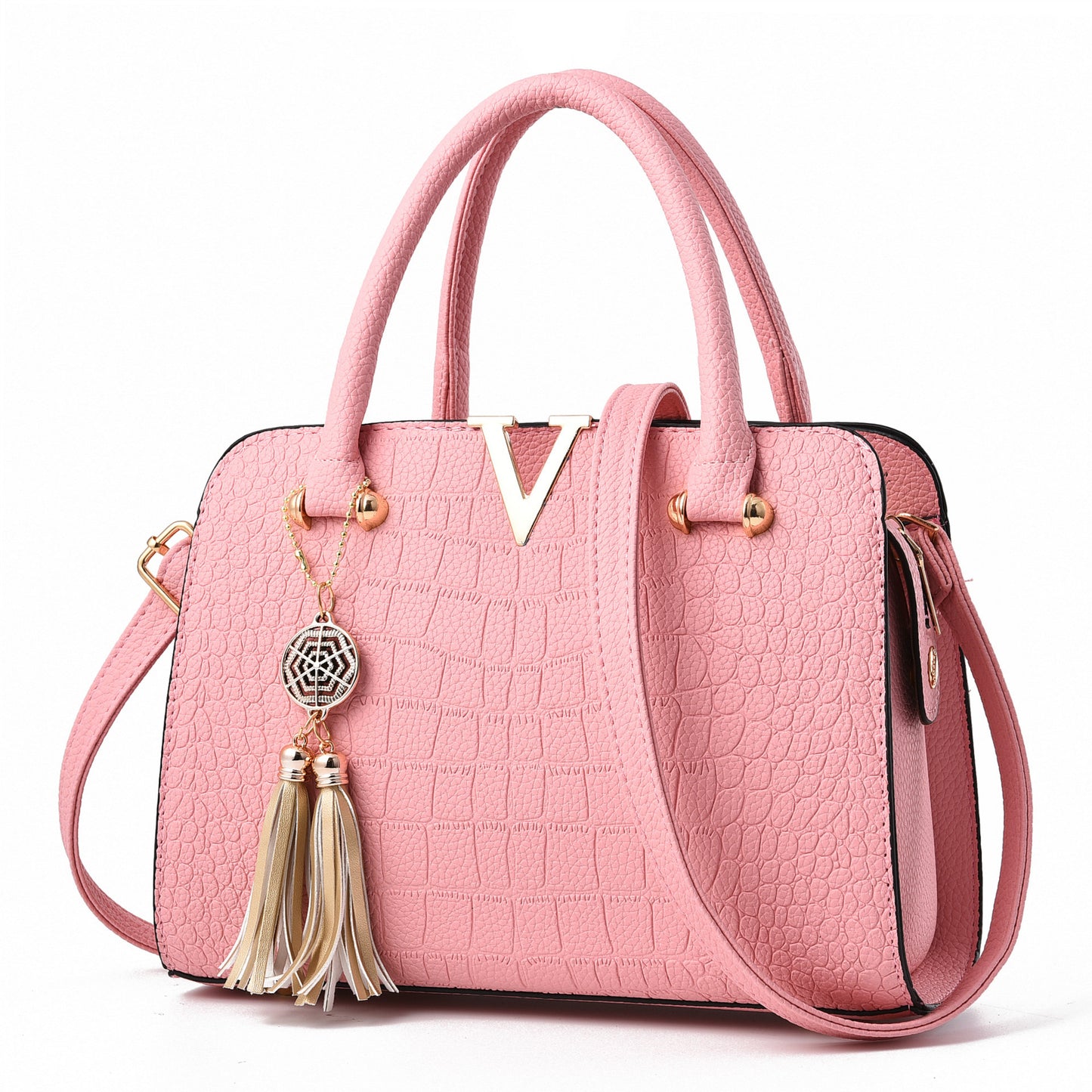 New Fashion Women crocodile pattern handbag