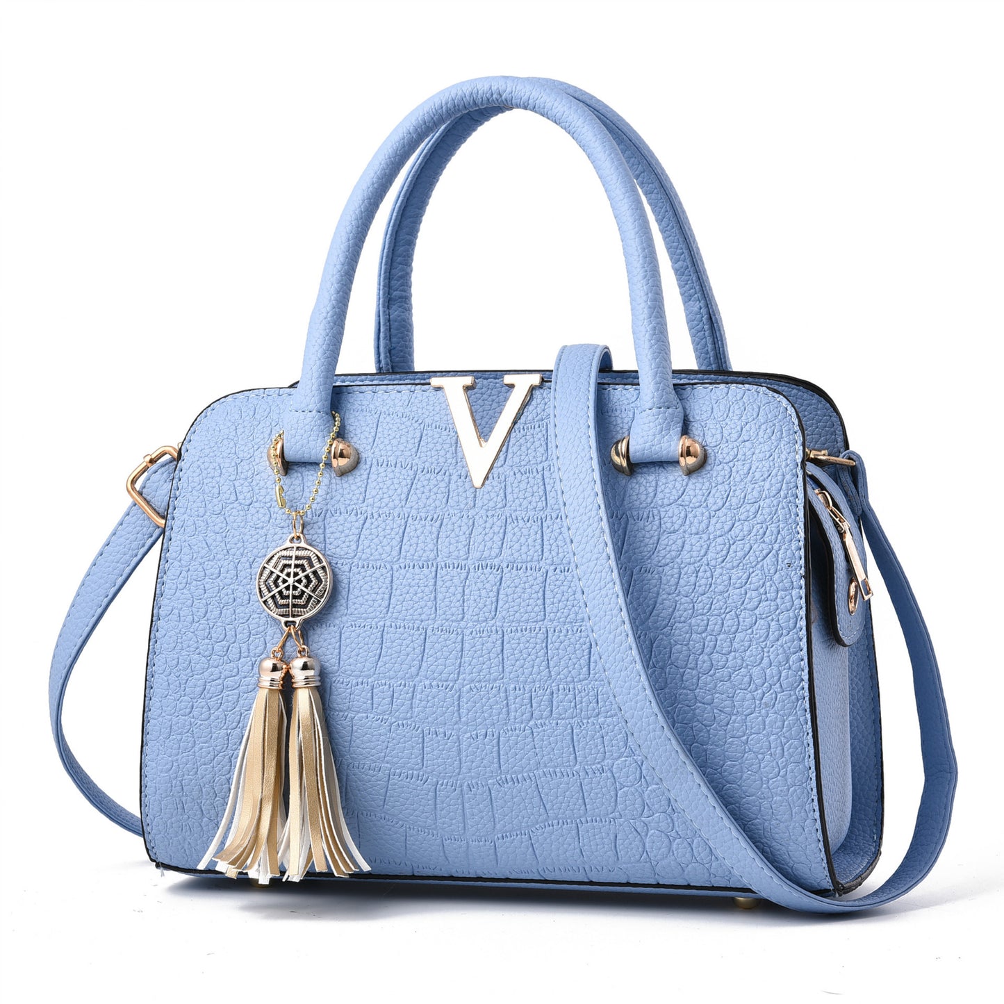 New Fashion Women crocodile pattern handbag