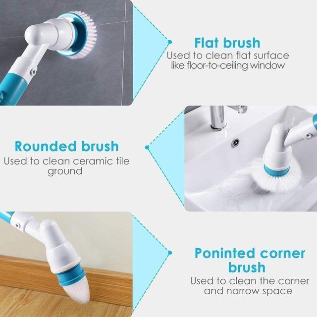 Electric Spin Scrub Cleaning Brush