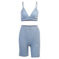 New women sling sporty two-piece set