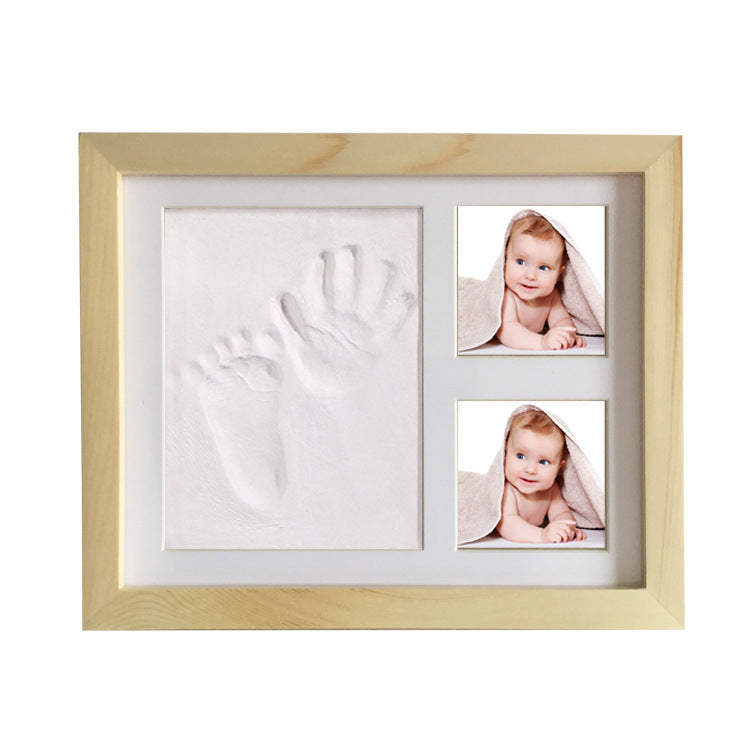 Unique Wooden handprint set photo frame