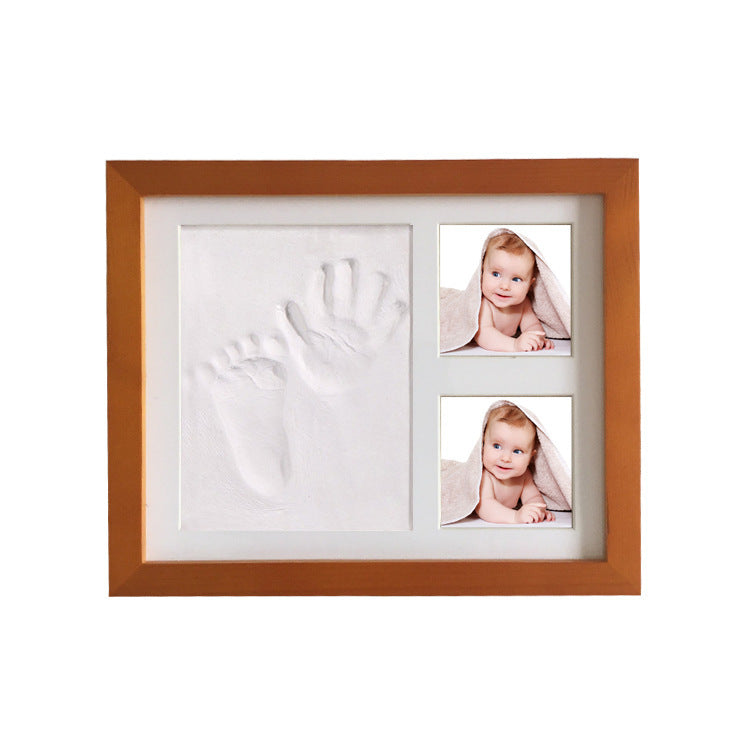 Unique Wooden handprint set photo frame