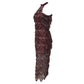 Adyce Bodycon Elegant Sequins Women Evening Dress