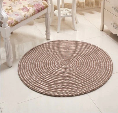 New Woven round floor mats carpet