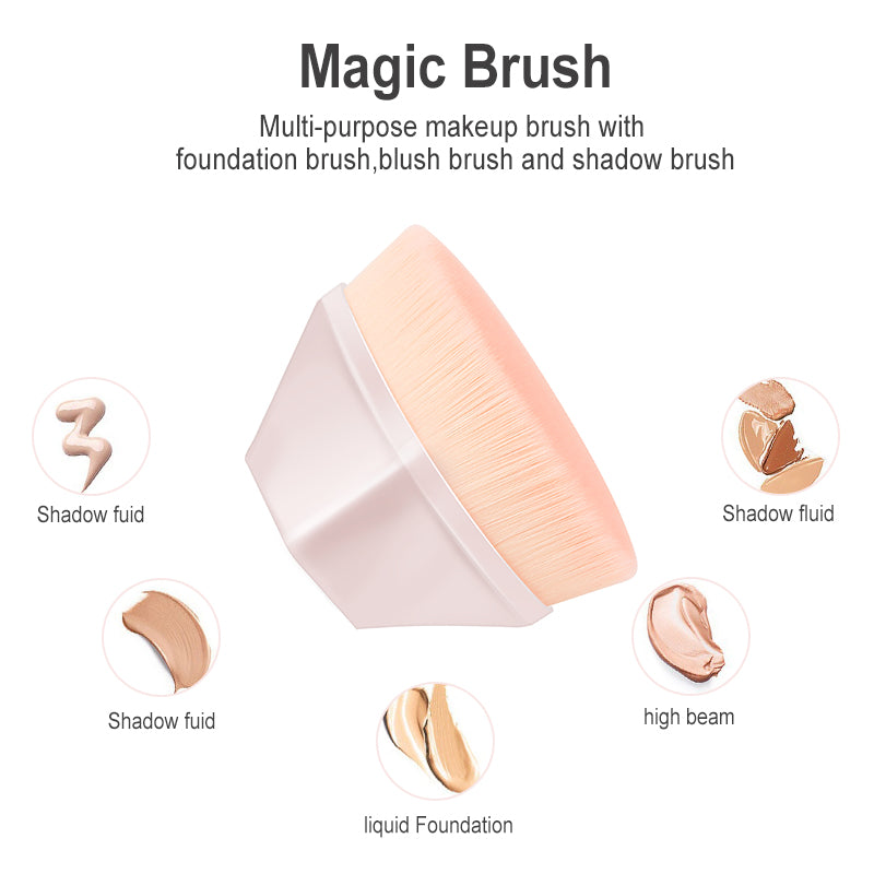 Korean Diamond Hexagon No Trace Foundation Brush