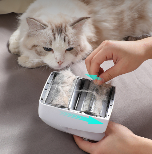 Pet cat hair cleaner hair removal artifact