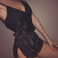 Hot selling women open back pajamas set